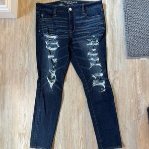 American Eagle Ripped Denim Jeans